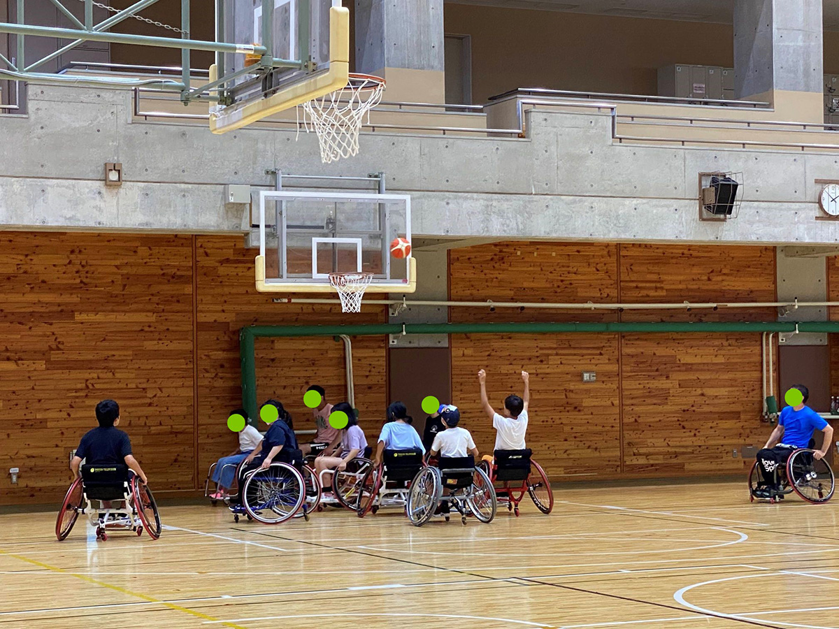 【ジョブ若槻】♿車イスバスケットボール体験🏀